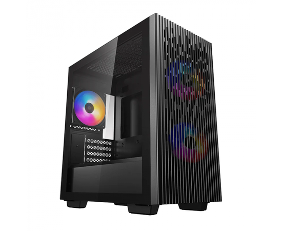 Компьютерный корпус Deepcool MATREXX 40 3FS DP-MATX-MATREXX40-3FS, Mini-ITX/Micro ATX, USB 3.0/2.0, Без Б/П, Чёрный