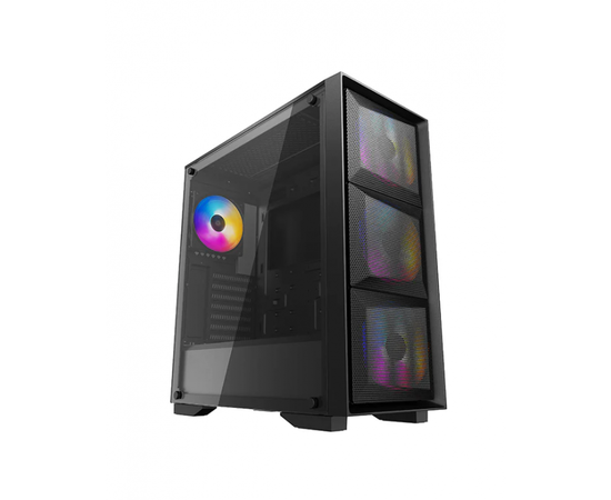 Компьютерный корпус Deepcool MATREXX 50 DP-ATX-MATREXX50-MESH-4FS, E-ATX/ATX/Micro ATX, Без Б/П, Чёрный