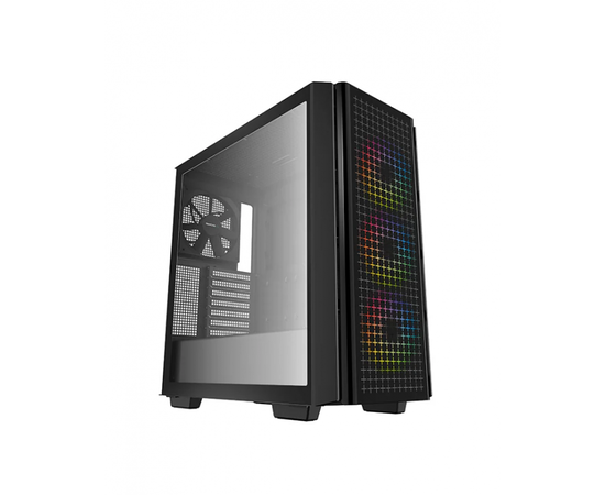 Корпус Deepcool CG540 R-CG540-BKAGE4-G-1 E-ATX/ATX/Micro ATX,USB 3.0*2,3*120mm ARGB/1*140mm,HD-Audio+Mic,Без Б/П,Черный