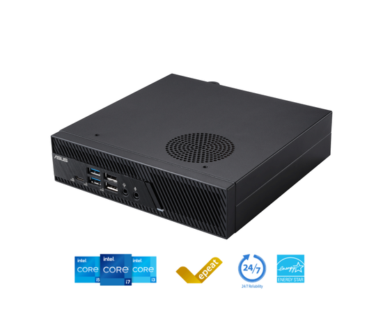 Mini PC Asus PB63-B-B3105MH Intel Core™ i3 14100, 2xDDR5, M2 Nvme, SATA, LAN 1Gb, USB, DP, WIFI6