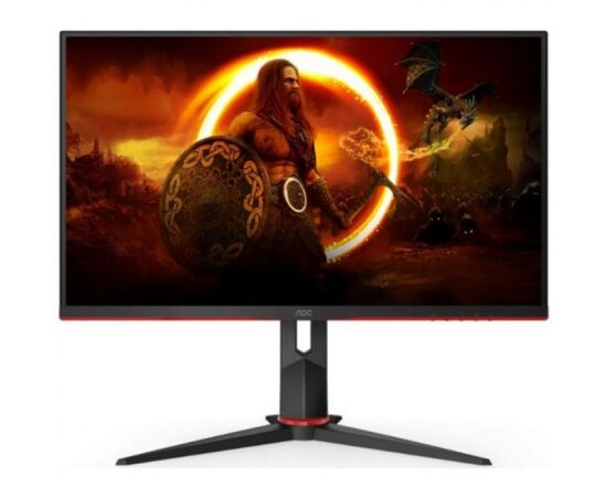 Монитор AOC 27G2SPU/BK IPS,27",16:9 FHD(1920x1080x165Hz),250cd/m2,1000:1,178/178,1ms,Sp2W,DP,2xHDMI,Black