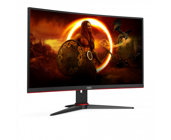 Монитор AOC 27G2ZNE/BK VA,27,16:9 FHD(1920x1080x240Hz),300cd/m2,3000:1,178/178,1ms,DP,2xHDMI,Black