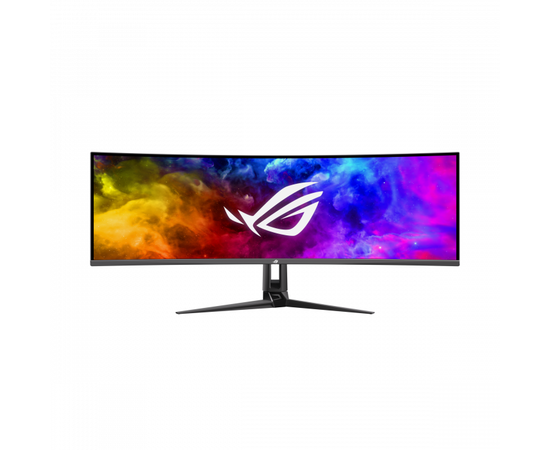 Монитор ASUS PG49WCD 49" OLED Curved 1800R 32:9 5120x1440 144Hz,250cd/m2,1.5M:1,178/178,0.03ms,HDMI,DP,USB-C,HDR,USB Hub