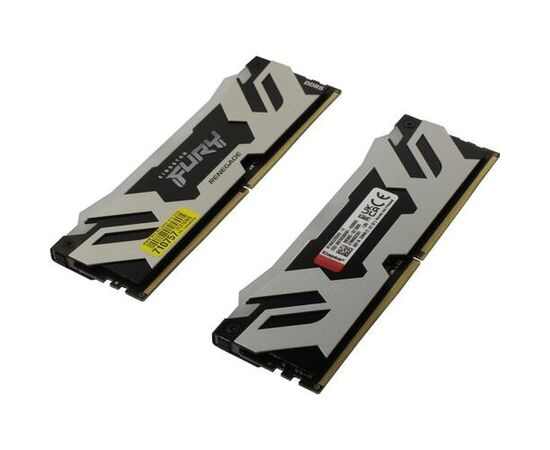 ОЗУ Kingston FURY Renegade RGB 96Гб (48GB x2) DIMM DDR5, 6000MT/s, CL32, 1.35 В, KF560C32RSAK2-96