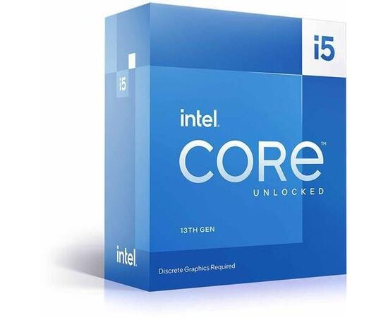 Процессор Core i5-13600KF 2.6GHz, 14C/20T, 24Mb Intel Smart Cache, TDP125W, LGA1700 BX8071513600KF