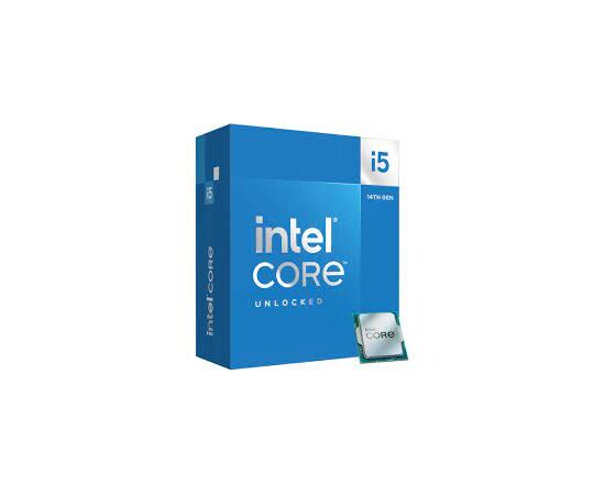 Процессор Intel Core i5-14600K 3.5GHz (5.3GHz Turbo boost), 14C/20T, (6xP/8xE), 24Mb, TDP125W, LGA1700, BX8071514600K