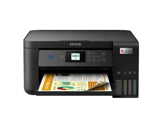 Струйное цветное МФУ Epson L4260 C11CJ63412, A4, до 33 стр/мин, no ADF, USB, WiFi, СНПЧ