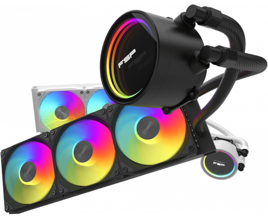 СЖО FSP AE36-B FSP, 360mm, support LGA1700/1851, AM5, RGB, Black