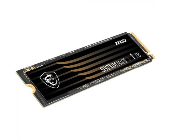 Твердотельный накопитель MSI SPATIUM M480 PRO PCIe 4.0 NVMe M.2 1TB, Read 7400mb/s, Write 6000 mb/s, Retail