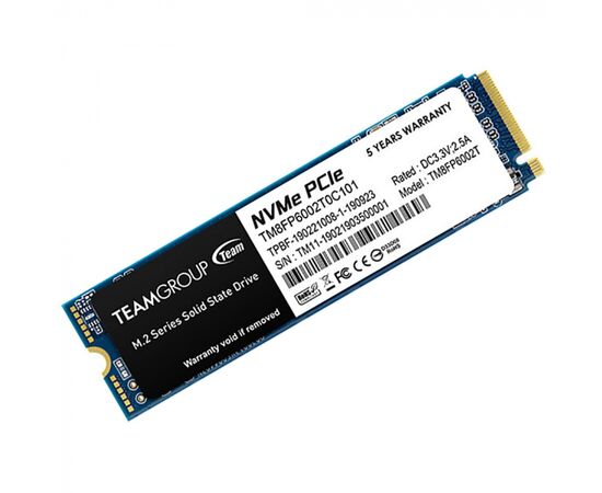 Твердотельный накопитель TEAMGROUP MP33, 2TB, Gen3x4 M.2 2280, 1800 MB/s, read, 1500MB/s write, TM8FP6002T0C101