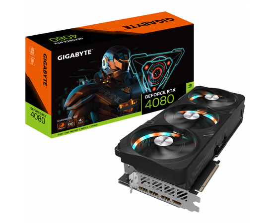 Видеокарта Gigabyte GV-N5080GAMING OC-16GD, RTX 5080 GAMING OC, 16G GDDR7, 256bit, HDMI, DP, BOX