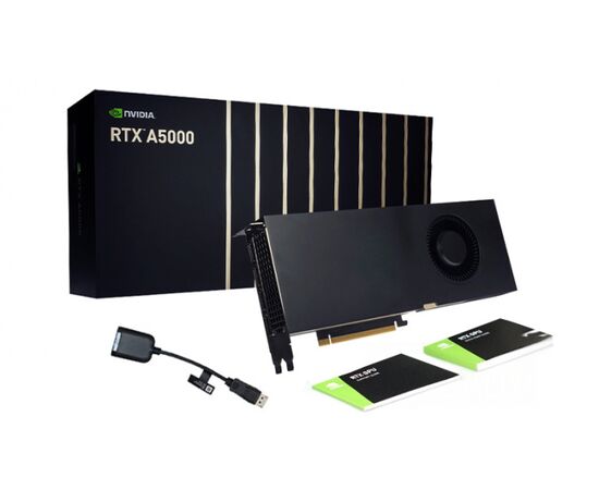 Видеокарта PNY NVIDIA RTX A5000, 24Gb GDDR6, 384bit, VCNRTXA5000-SB