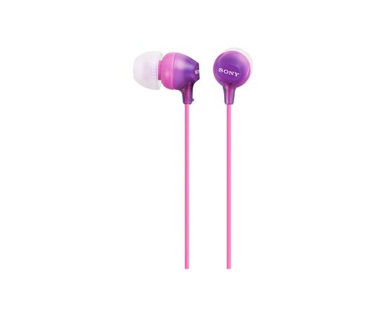 Наушники-вкладыши Sony MDREX15LPV.AE, фиолетовый