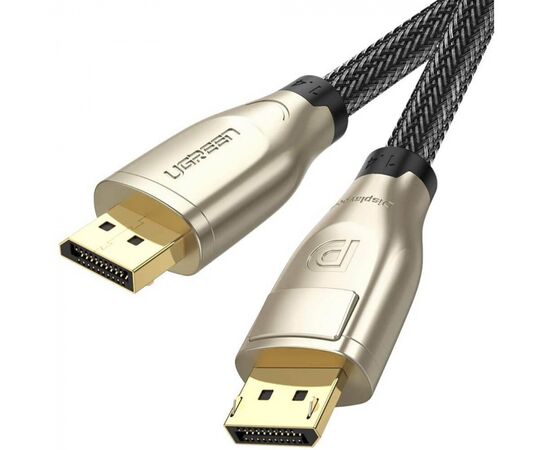 Кабель Ugreen DP112 DisplayPort 1.4, 8K, 1m (Black) 60842