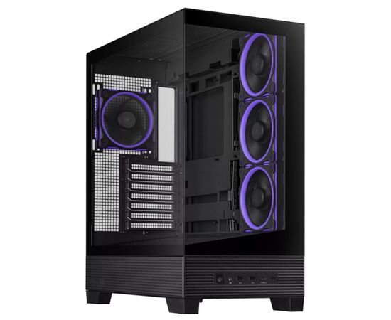 Корпус для ПК ASUS A31 PLUS TG ARGB Panoramic Design Case, BTF Support, BLACK
