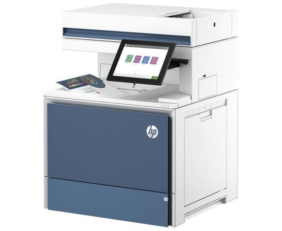 МФУ лазерное цветное HP Inc 6800dn 6QN35A, А4, до 55 стр/мин, ADF, duplex, Ethernet, scan до 80 стр/мин