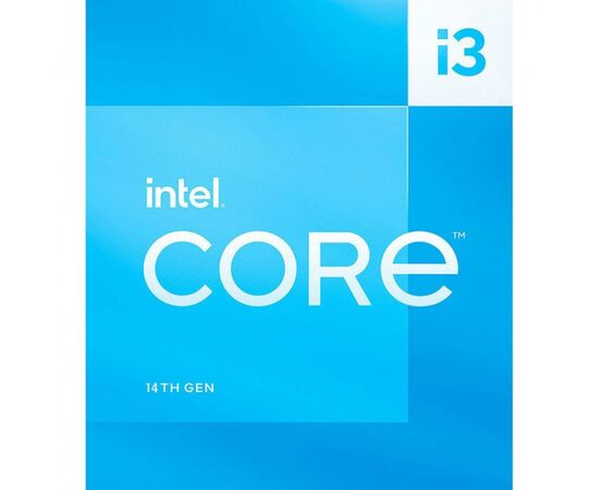 Процессор Intel Core i3-14100F, 4C/8T, 3.50 GHz, 12MB Cache, LGA1700, 58W TDP, CM8071505092207 TRAY