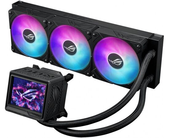 СЖО ASUS ROG Ryujin III 360 ARGB Extreme, Asetekapos;s Emma Gen8 V2 Pump, magnetic ROG ARGB fans, LCD DISPLAY, BOX