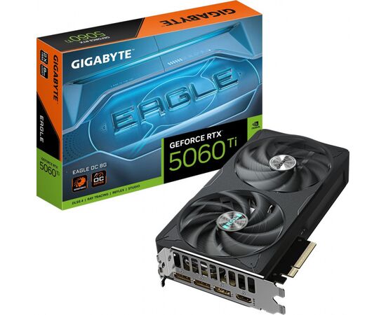 Видеокарта Gigabyte GV-N506TEAGLE OC-8GD, 8Gb GDDR7, 128bit, 4608 CUDA CORE, HDMI, DP, BOX