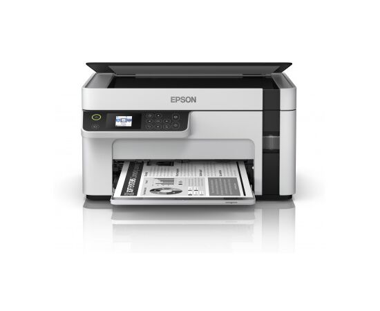 МФУ Струйное Epson M2110, А4, чб, 32 стр/мин, Сканер 1200x2400dpi, USB, Ethernet, C11CJ19401