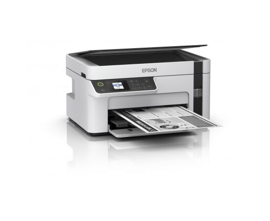 МФУ Струйное Epson M2120, А4, чб, 32 стр/мин, Сканер 1200x2400dpi, USB, WIFI, C11CJ18404