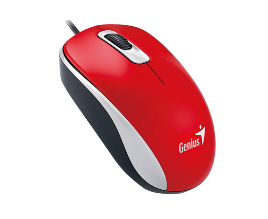 Мышь оптическая  Genius DX-110, Red, G5