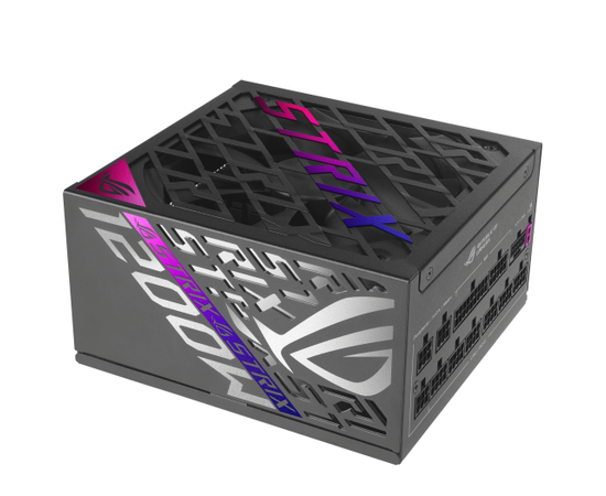 Блок питания ASUS ROG-STRIX-1200P-GAMING, 1200W, 80Plus Platinum, Full Modular, RGB, BOX