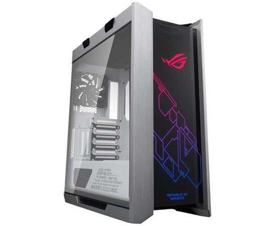 Корпус ASUS ROG STRIX HELIOS GX601, ATX/micro ATX/Mini ITX/EATX, USB 3.1, 3x120mm, AURA Sync, Без БП, Белый