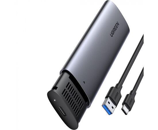 Корпус жесткого диска UGREEN M.2 B-Key Hard Drive Enclosure(5Gbps) with USB-C  to USB A cable 10903
