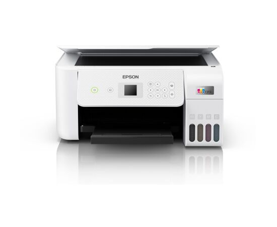 МФУ струйное цветное Epson L3266 C11CJ66411, до 33 стр/мин, А4, печать фотографий, WIFI, no ADF (белый)