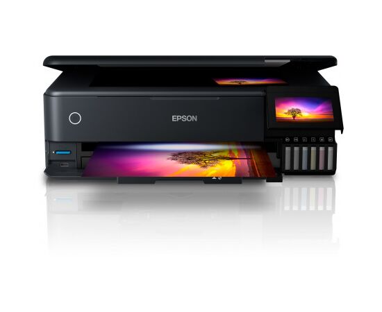 МФУ струйное цветное Epson L8180 А3, C11CJ21403, 32 стр/мин, WIFI, Duplex, Ethernet, USB, SD cart, no ADF