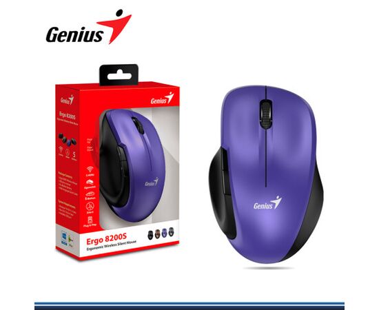 Мышка Genius RS2,Ergo 8200S,Purple 31030029402
