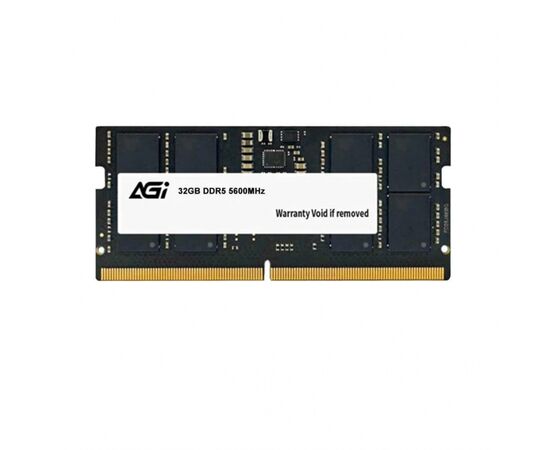 ОЗУ для Ноутбука AGI SO-DIMM DDR5, 32Gb, 5600MHz, AGI560032SD238-ST