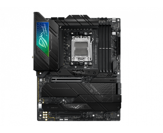 Сист. плата ASUS ROG STRIX X670E-F GAMING WIFI, X670E, AM5, 4xDIMM DDR5, 2xPCI-E x16, 4xM.2, 4xSATA, HDMI,DP,WIFI6E,BOX