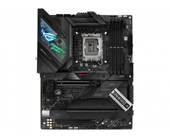 Сист. плата ASUS ROG STRIX Z690-F GAMING WIFI, Z690, 1700, 4xDIMM DDR5, 2xPCI-E x16, PCI-E x1, M.2, 6xSATA, HDMI, DP,BOX