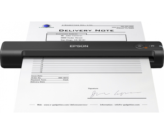 Сканер мобильный Epson WorkForce ES-50 B11B252401, А4, 5,5 сек/А4, питание от USB, 600 DPI x 600 DPI