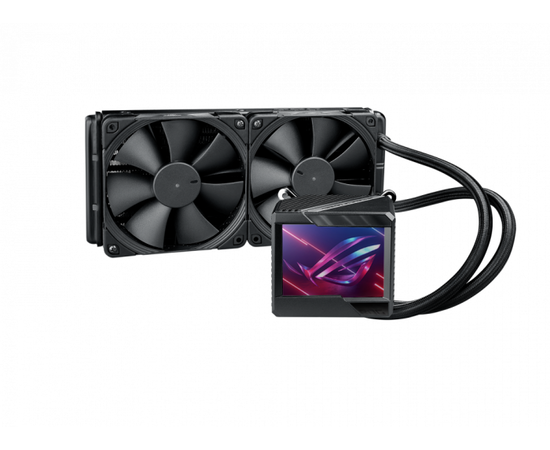 СЖО ASUS ROG RYUJIN 240 II, AIO, 2x120mm fan, 60mm fan, 1700 Socket, RGB, BOX