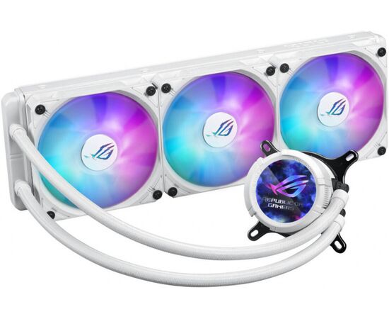 СЖО ASUS ROG STRIX LC III 360 ARGB LCD WHT, белого цвета