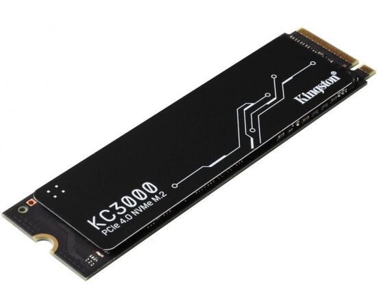 Твердотельный накопитель SSD Kingston KC3000 1TB M.2 2280 NVMe PCIe Gen 4.0 x4 3D TLC NAND, Read Up to 7000, write Up to