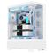Кейс FSP U691-WP, Panoramic ATX Ultra Tower, ATX(BTF), M-ATX, Mini-ITX, USB3.0 x 2, Type-C, TG, White