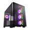 Кейс M580-BP, Panoramic ATX Mid Tower, ATX(BTF), M-ATX, Mini-ITX, USB3.0 x 2, Type-C, Curved Glass, Black