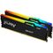 ОЗУ Kingston FURY Beast EXPO RGB 32Гб (16x2) DIMM DDR5, 5600MT/s, CL36 1.25В, KF556C36BBEAK2-32