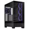Корпус для ПК ASUS A31 PLUS TG ARGB Panoramic Design Case, BTF Support, BLACK
