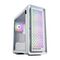 Кейс CUT593A-W, ATX Full Tower, E-ATX, ATX, M-ATX, Mini-ITX, USB3.0 x 2, Type-C, TG, White