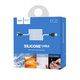 Кабель Type-C Hoco X21 Silicone 1м White